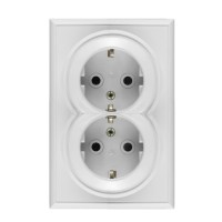  2320020 ПРИКЛУЧОК 2P. ШУКО ДУПЛО PREMIER